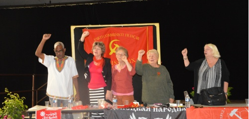 L'internationale chantée par les rencontres