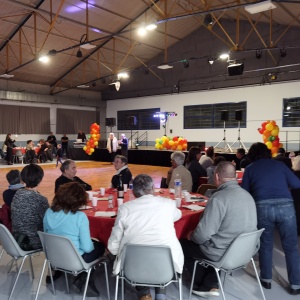 150 participants à table et beaucoup sur la piste de danse !