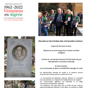Exposition sur le voyage vénissian en Algérie. Jour 3 page 2