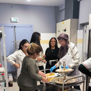 L'équipe couscous au travail