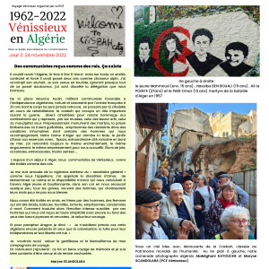 Exposition sur le voyage vénissian en Algérie. Jour 2 page 4