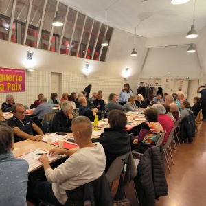 16e conférence de section PCF Vénissieux. tribune du samedi matin
