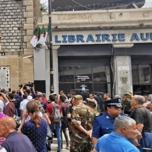 Inauguration de la stèle pour Maurice Audin à Alger, 5 juin 2022