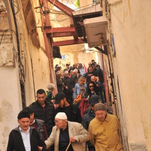 Descente de la Casbah d'Alger… qui se transforme en manifestation !