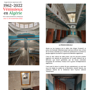 Exposition sur le voyage vénissian en Algérie. Jour 2 page 7