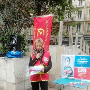 Maud Millier, secrétaire syndicat CGT de l'énergie