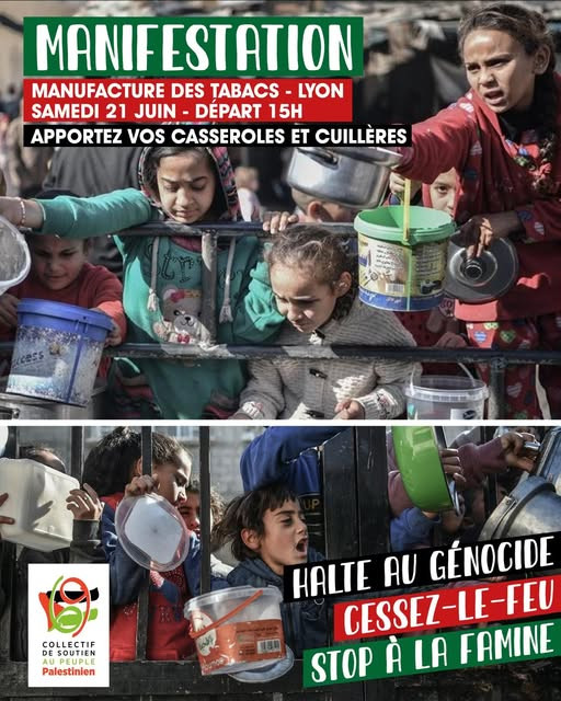 Appel du collectif 69 Palestine