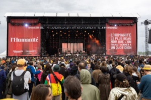 La Grande scène de la fête de l'huma